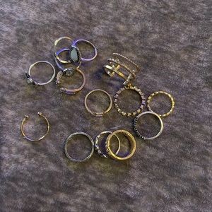Lot of rings costume
